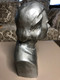 Maxim Gorky Bust — Soviet Metal Sculpture (19.5 cm)