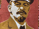 Vintage Hand-Woven Vladimir Lenin Portrait Rug: A Rare Piece of Soviet History (c. 1950s) (VladimirLeninRug003)