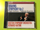  Bernard Haitink Conducts Brahms: Symphony No. 2 and Tragic Overture with the Boston Symphony Orchestra CD (028943209427)