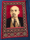Vintage USSR State Factory Vladimir Lenin Portrait Rug (LeninPortraitRug)