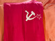 Vintage 1982 Authentic USSR State Flag Kirovakan Art Combine Soviet Memorabilia (070-494-1Ар-520)