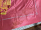 Vintage USSR State Manufactory Ukrainian SSR Red Silk Ceremonial Award Banner Flag (UkrainianSSRFlag)