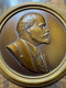 Leningrad Mint Soviet Vladimir Lenin Portrait Table Bas-Relief Plaque (LeninTablePortrait )