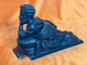 Kasli Art Casting Young Alexander Pushkin Reclining Metal Sculpture (YoungPushkinSculpture)