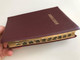  Russian language Holy Bible / Библия - книги священного писания / Synodal Translation / Ukrainian Bible Society 2012 / Vinyl bound, Golden Edges, Thumb index (9789664120194) 