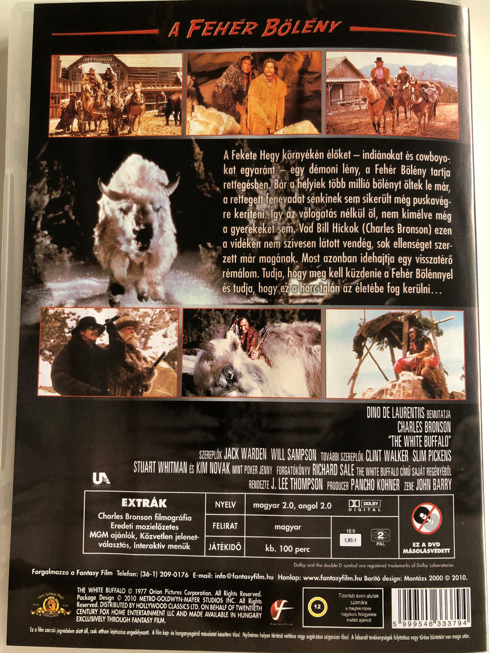White Buffalo (1977) - DVD of the Western Classic