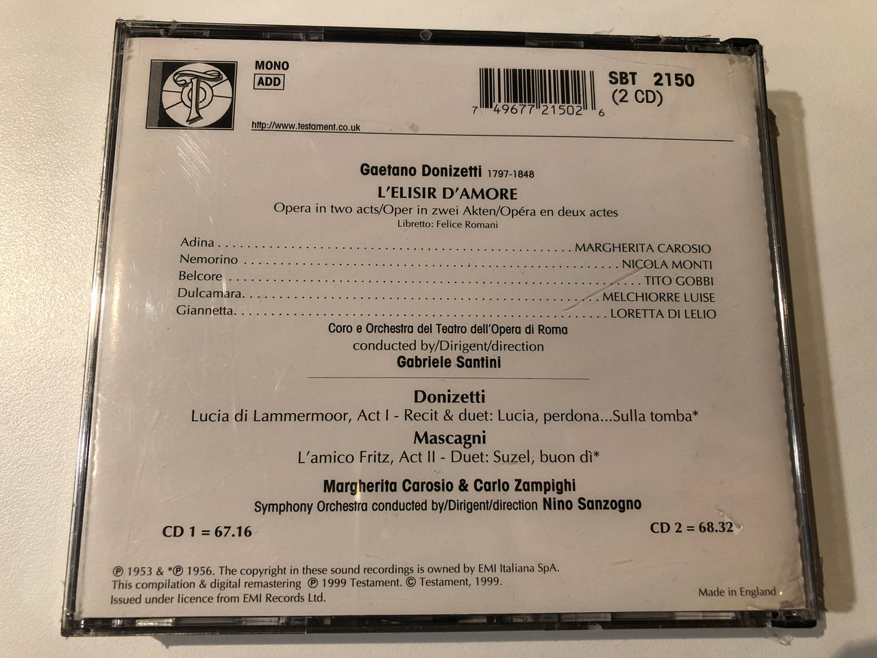https://cdn11.bigcommerce.com/s-62bdpkt7pb/products/0/images/315737/Donizetti_LElisir_DAmore_-_Margherita_Carosio_Nicola_Monti_Tito_Gobbi_Gabriele_Santini_Testament_2x_Audio_CD_1999_SBT_2150_2__31104.1702058271.1280.1280.JPG?c=2