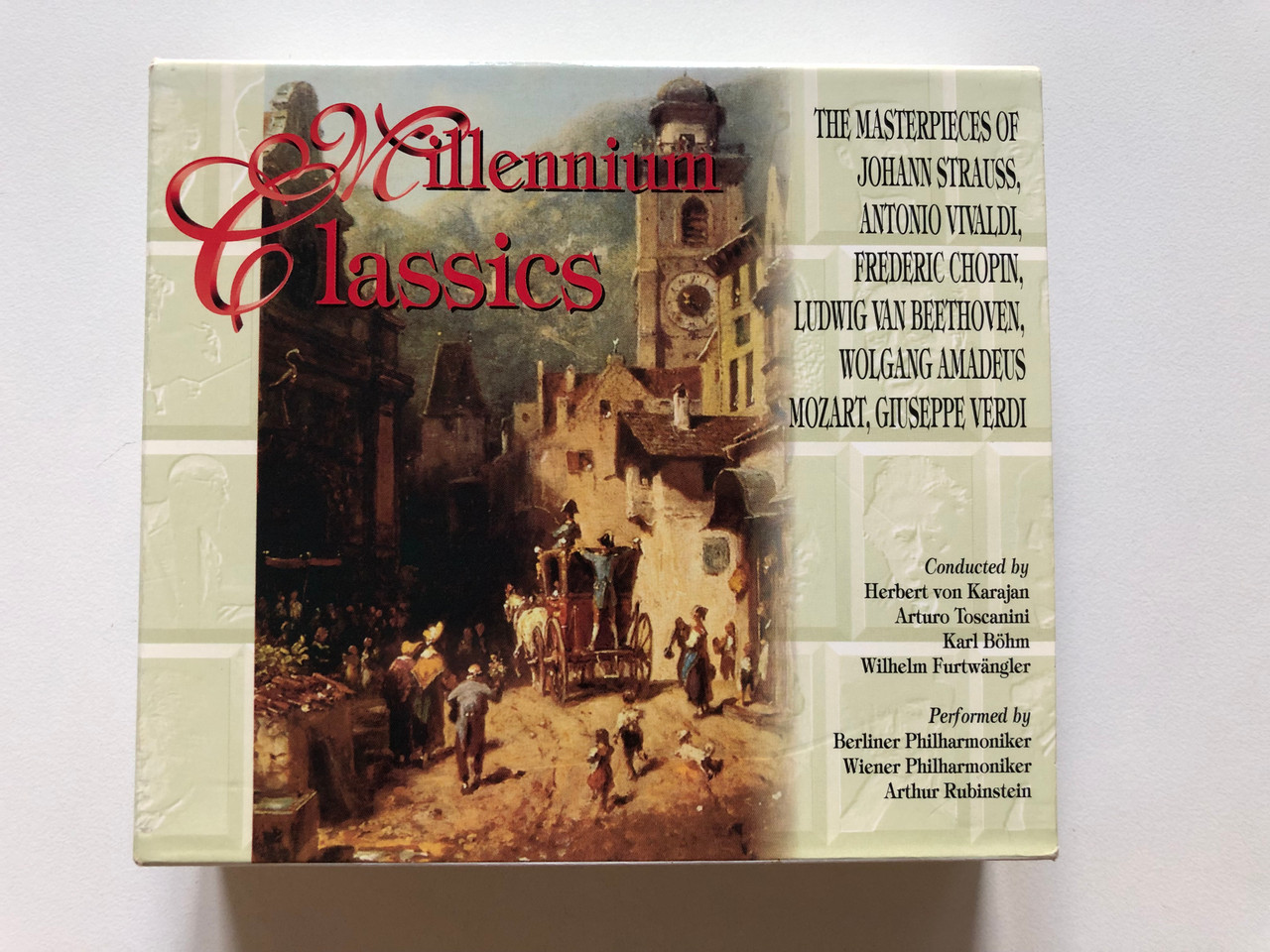 https://cdn11.bigcommerce.com/s-62bdpkt7pb/products/0/images/316389/Millenium_Classics_-_The_Masterpieces_Of_Johann_Strauss_Antonio_Vivaldi_Frdric_Chopin_Ludwig_van_Beethoven_Wolfgang_Amadeus_Mozart_Giuseppe_Verdi_Conducted_by_Herbert_von_Karajan_Art_1__68274.1702547185.1280.1280.JPG?c=2