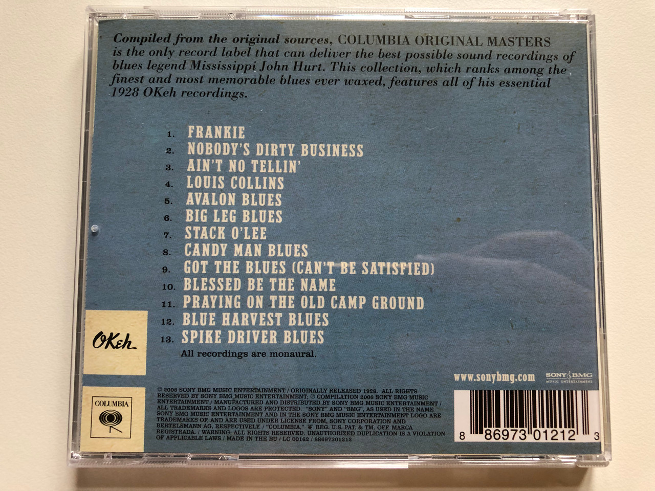 https://cdn11.bigcommerce.com/s-62bdpkt7pb/products/0/images/316904/The_Best_Of_Mississippi_John_Hurt_Original_Masters_Columbia_Audio_CD_2008_88697301212_2__23977.1702970161.1280.1280.JPG?c=2