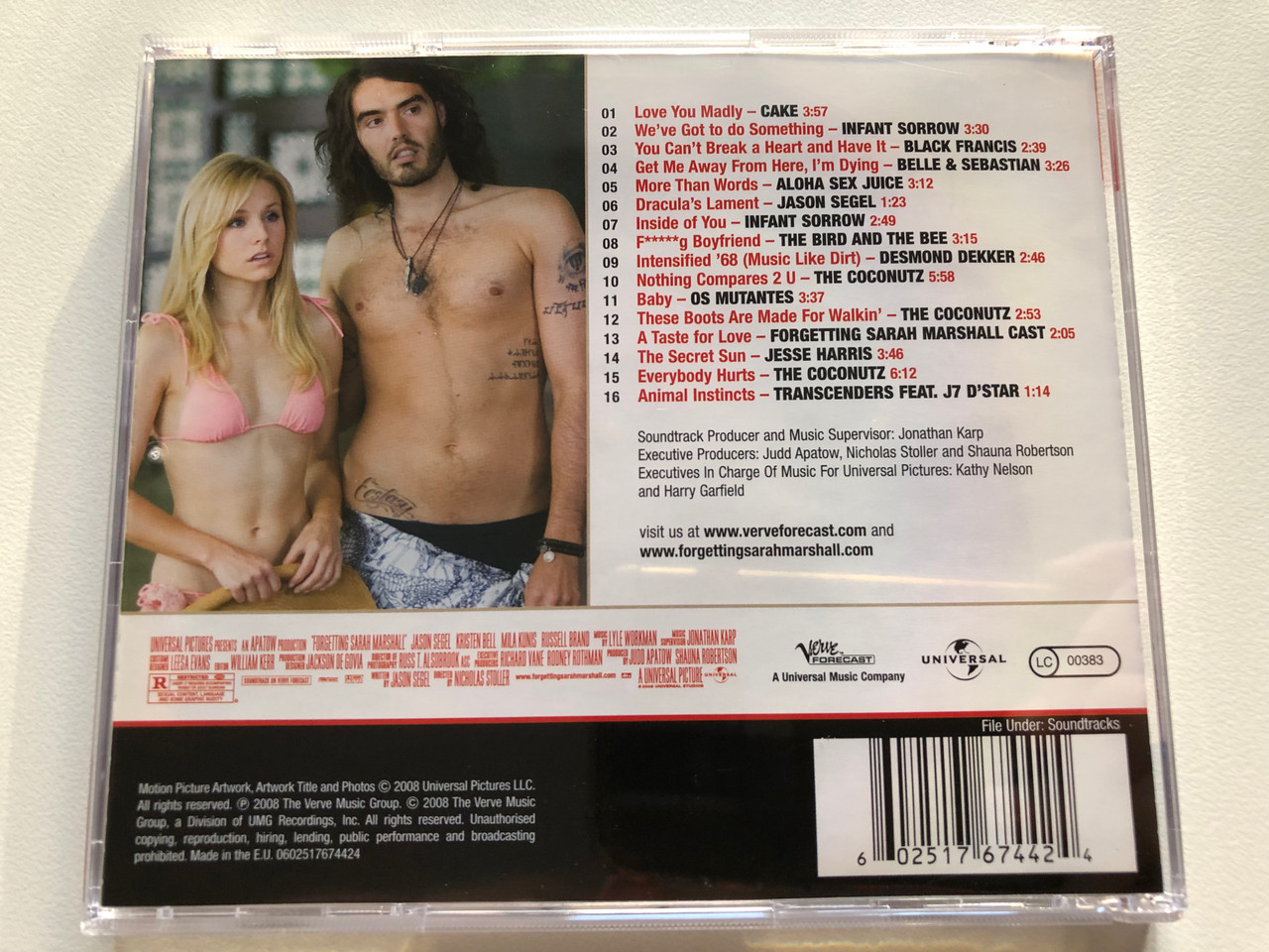 https://cdn11.bigcommerce.com/s-62bdpkt7pb/products/0/images/321041/Forgetting_Sarah_Marshall_Original_Motion_Picture_Soundtrack_-_From_The_Guys_Who_Bought_You_The_40-year-old_Virgin_And_Knocked_Up_-_Jeason_Segel_Kristen_Bell_Mila_Kunis_Russell___53346.1704874804.1280.1280.JPG?c=2