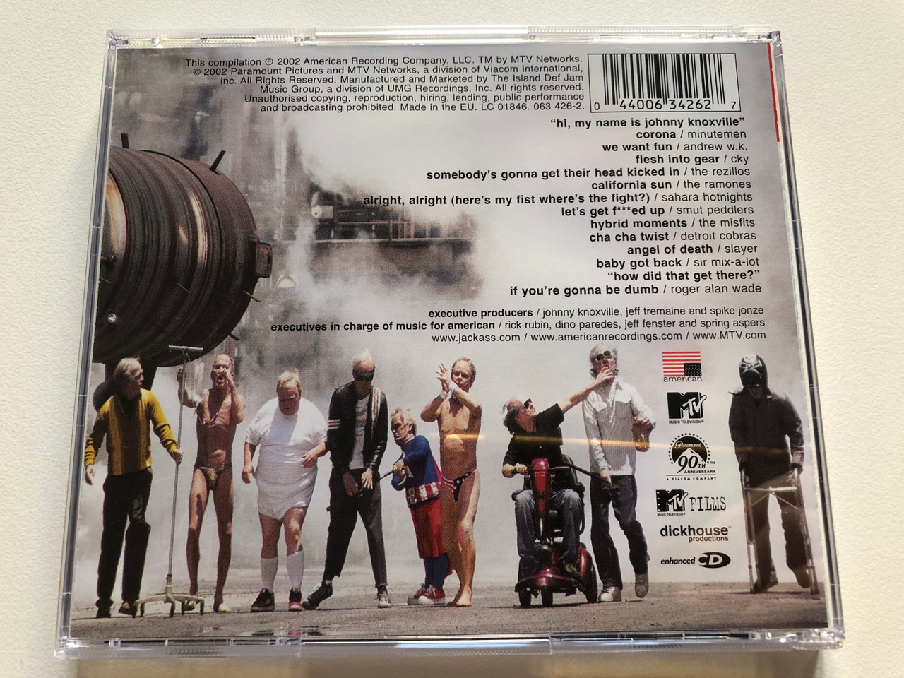 https://cdn11.bigcommerce.com/s-62bdpkt7pb/products/0/images/321254/Jackass_The_Movie_The_Official_Soundtrack_American_Recordings_Audio_CD_2002_063_426-2_2__60174.1704947424.1280.1280.JPG?c=2