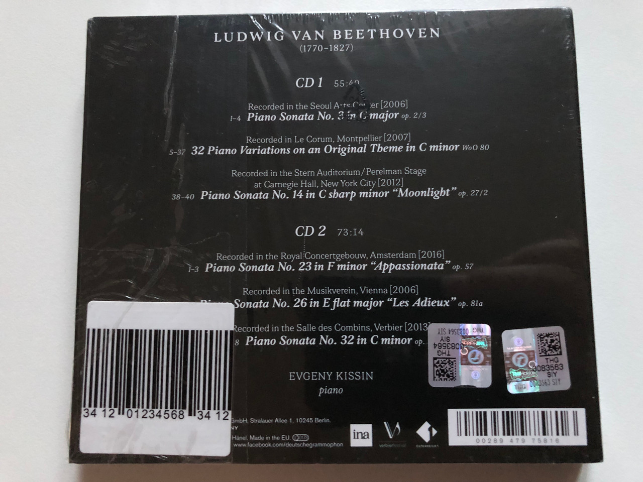 https://cdn11.bigcommerce.com/s-62bdpkt7pb/products/0/images/322687/Evgeny_Kissin_-_Beethoven_Piano_Sonata_No._3_No._14_Moonlight_No._23_Appassionata_No._26_Les_Adieux_No._32_32_Variations_in_C_minor_Deutsche_Grammophon_2x_Audio_CD_2017_4__12974.1706607226.1280.1280.JPG?c=2