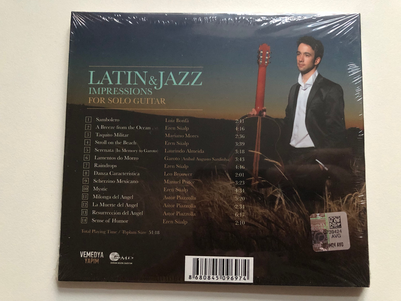 https://cdn11.bigcommerce.com/s-62bdpkt7pb/products/0/images/323072/Latin_Jazz_Impressions_For_Solo_Guitar_-_Eren_Sualp_Vemedya_Yapim_Audio_CD_8680845096974_2__11147.1706771716.1280.1280.JPG?c=2