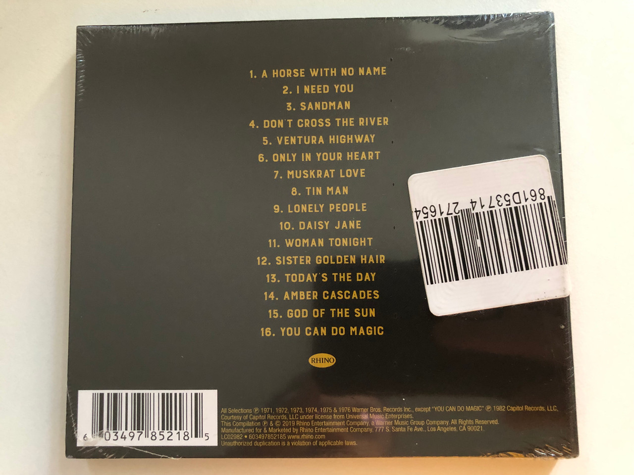 https://cdn11.bigcommerce.com/s-62bdpkt7pb/products/0/images/323576/America_50th_Anniversary_-_Golden_Hits_Celebrating_50_Years_Of_Golden_Hits_Includes_A_Horse_With_No_Name_I_Need_You_Ventura_Highway_Lonely_People_Tin_Man_Sister_Golden_Hair_You_Can___21666.1707129452.1280.1280.JPG?c=2