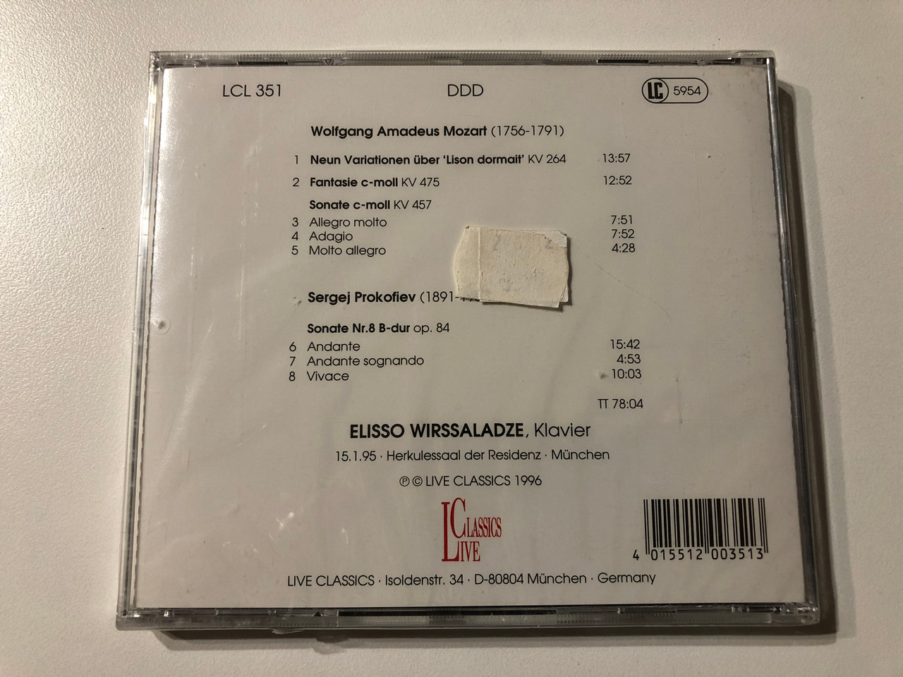 https://cdn11.bigcommerce.com/s-62bdpkt7pb/products/0/images/323880/Elisso_Wirssaladze_Mozart_Prokofiev_Live_Classics_Audio_CD_1996_LCL_351_2__72427.1707459975.1280.1280.JPG?c=2