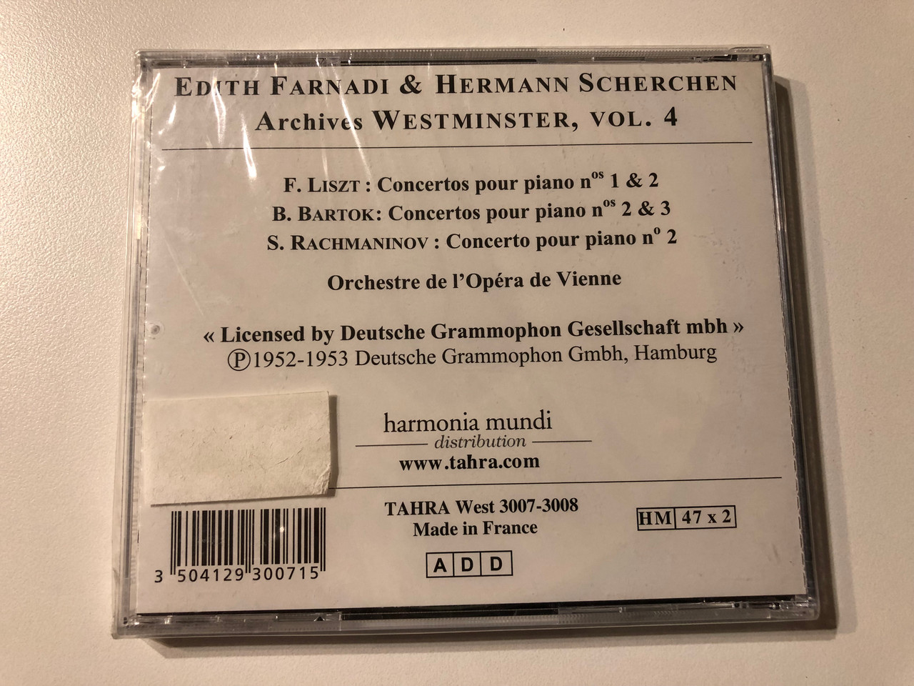 https://cdn11.bigcommerce.com/s-62bdpkt7pb/products/0/images/323899/Edith_Farnadi_Hermann_Scherchen_-_Liszt_Bartok_Rachmaninov_Archives_Westminster_tahra_2x_Audio_CD_WEST_3007-3008_2__43593.1707463949.1280.1280.JPG?c=2