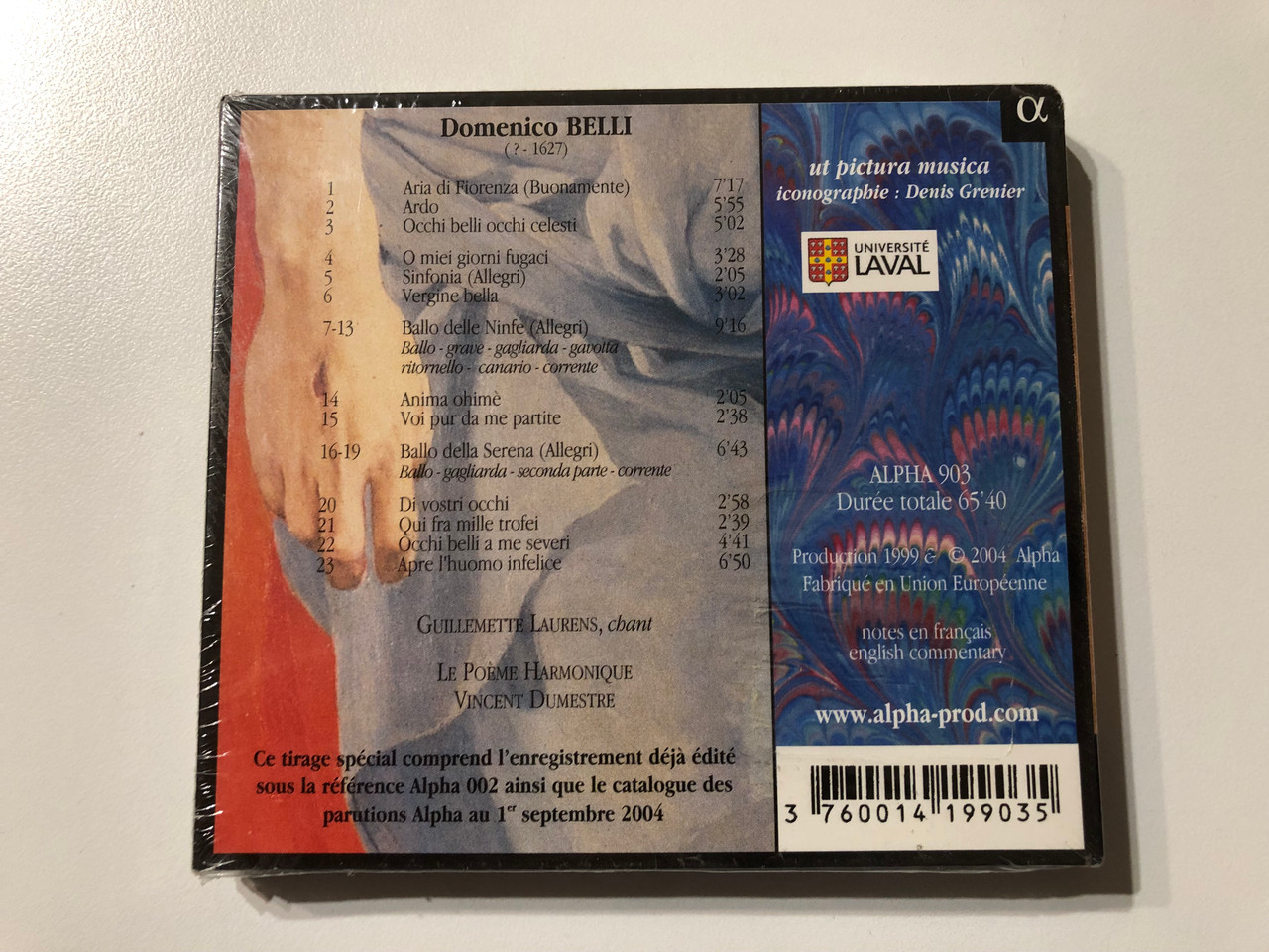 https://cdn11.bigcommerce.com/s-62bdpkt7pb/products/0/images/324295/Domenico_Belli_Catalogue_Alpha_2004-2005_-_Guillemette_Laurens_Le_Pome_Harmonique_Vincent_Dumestre_Alpha_Productions_Audio_CD_2004_Alpha_903_2__22852.1707860043.1280.1280.JPG?c=2