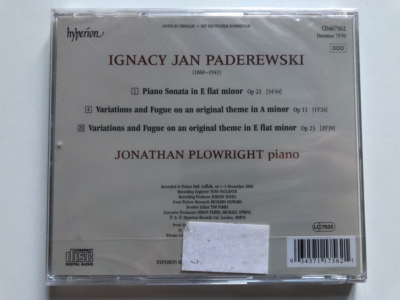 https://cdn11.bigcommerce.com/s-62bdpkt7pb/products/0/images/325072/Paderewski_-_Piano_Sonata_Op._21_Variations_Fugues_Opp_11_23_-_Jonathan_Plowright_Hyperion_Audio_CD_2007_CDA67562_2__20798.1708506225.1280.1280.JPG?c=2