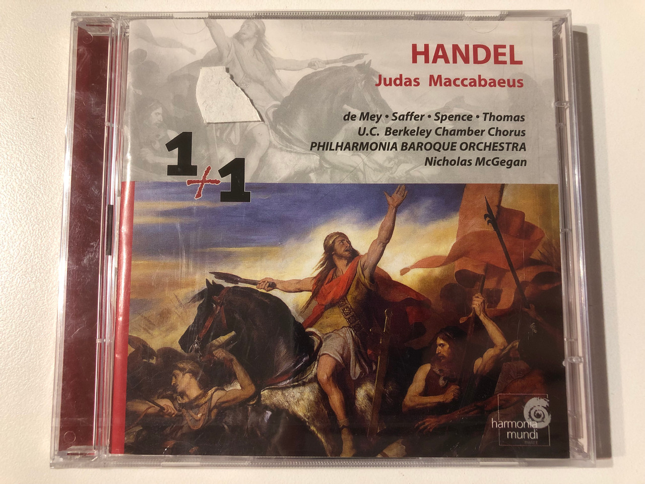 https://cdn11.bigcommerce.com/s-62bdpkt7pb/products/0/images/325211/Handel_Judas_Maccabaeus_-_De_Mey_Saffer_Spence_Thomas_U.C._Berkley_Chamber_Chorus_Philharmonia_Baroque_Orchestra_Nicholas_McGegan_Harmonia_Mundi_1_1_Harmonia_Mundi_2x_Audio_CD_2006_H_1__18491.1708671132.1280.1280.JPG?c=2