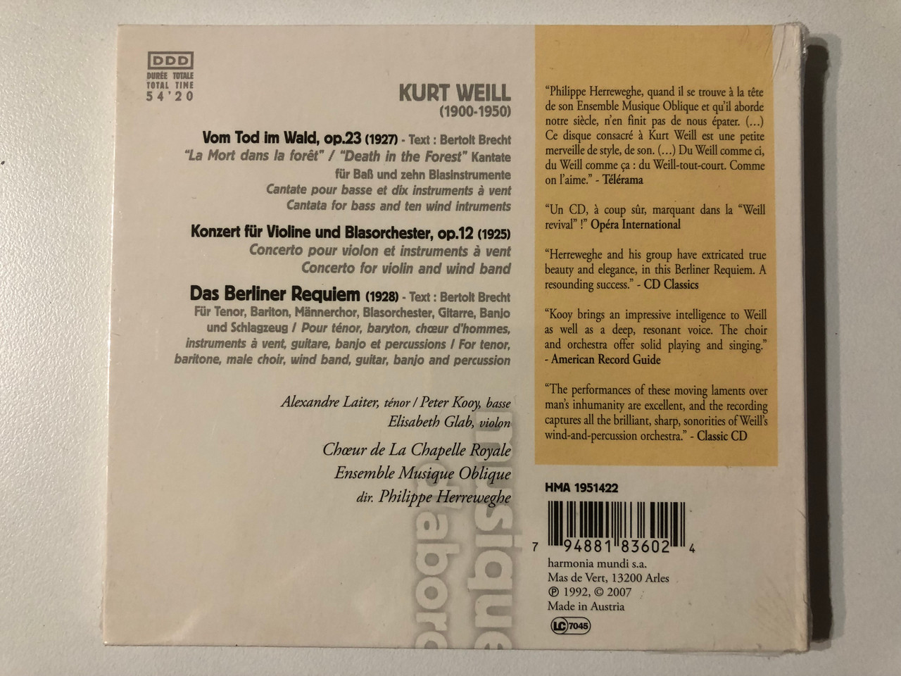 https://cdn11.bigcommerce.com/s-62bdpkt7pb/products/0/images/325472/Weill_-_Berliner_Requiem_Vom_Tod_Im_Wald_Violinkonzert_-_Alexandre_Laiter_Peter_Kooy_Elisabeth_Glab_Choeur_De_La_Chapelle_Royale_Ensemble_Musique_Oblique_Philippe_Herreweghe_Harmoni__12592.1708928364.1280.1280.JPG?c=2