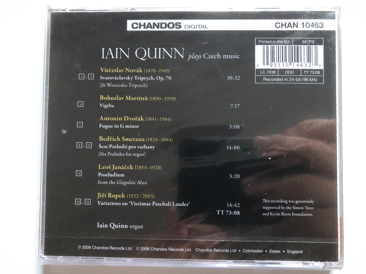 https://cdn11.bigcommerce.com/s-62bdpkt7pb/products/0/images/325588/Iain_Quinn_plays_Czech_music_on_the_organ_of_Norwich_Cathedral_Chandos_Audio_CD_2008_CHAN_10463_2__83156.1709013386.1280.1280.JPG?c=2