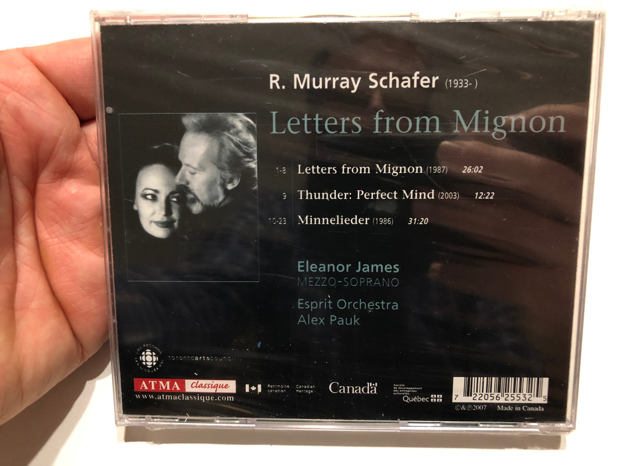 https://cdn11.bigcommerce.com/s-62bdpkt7pb/products/0/images/326063/Murray_Schafer_Letters_From_Mignon_-_Eleanor_James_mezzo-soprano_Esprit_Orchestra_Alex_Pauk_Atma_Classique_Audio_CD_ACD2_2553_2__84686.1709277778.1280.1280.JPG?c=2