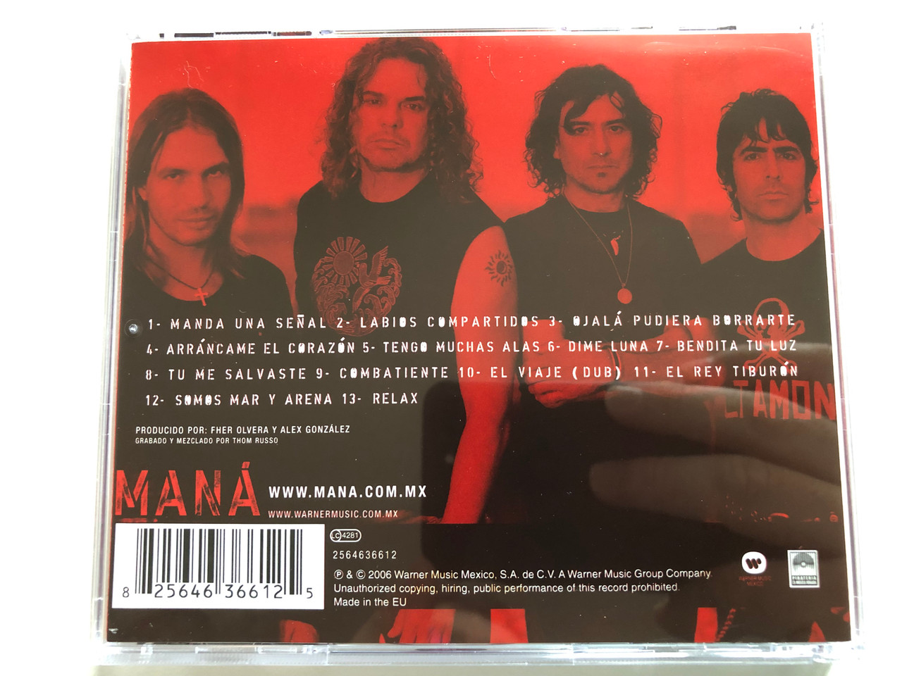 https://cdn11.bigcommerce.com/s-62bdpkt7pb/products/0/images/326467/Man_Amar_Es_Combatir_Warner_Music_Mexico_Audio_CD_2006_2564636612_2__94932.1709545650.1280.1280.JPG?c=2