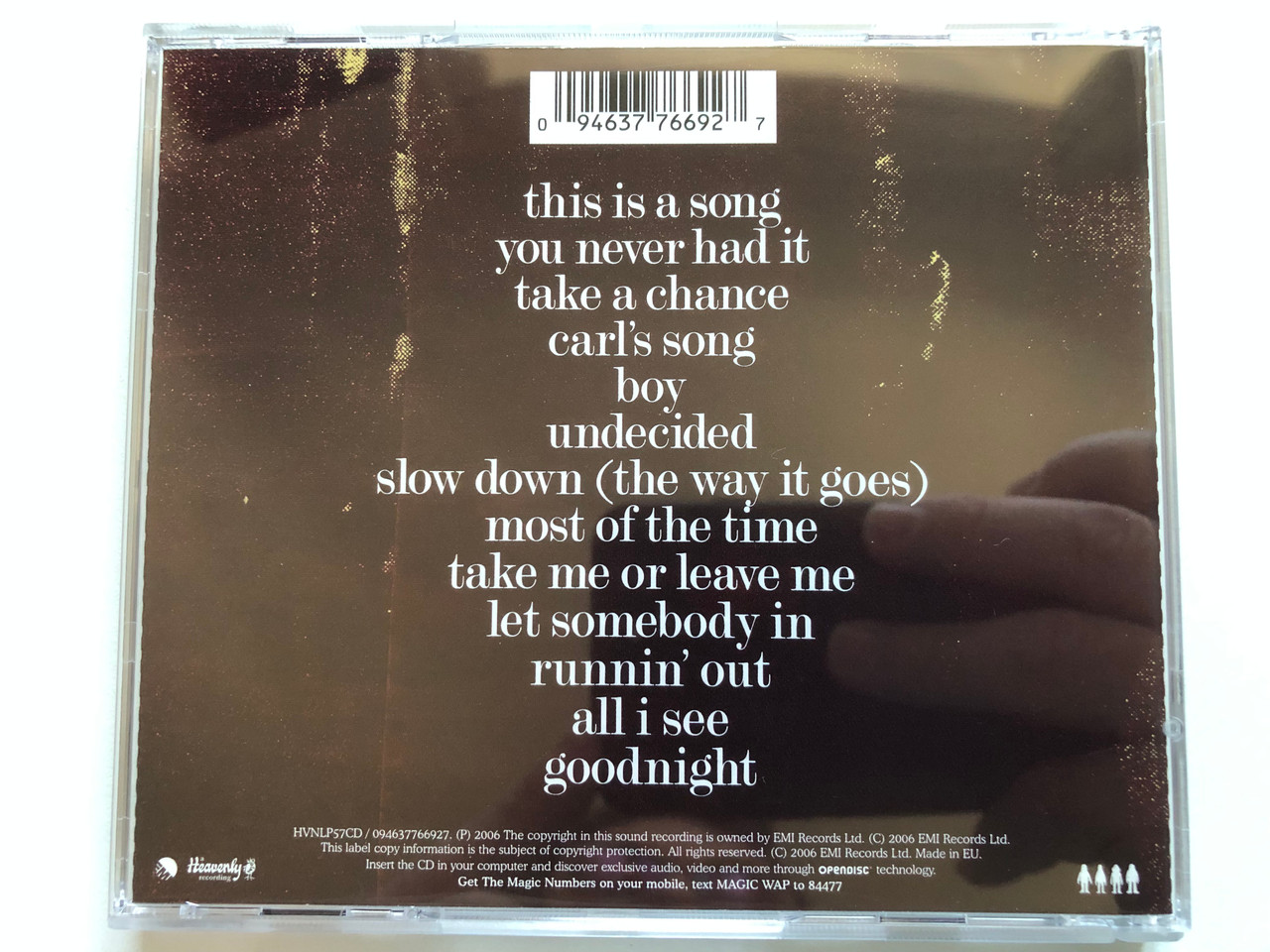 https://cdn11.bigcommerce.com/s-62bdpkt7pb/products/0/images/326608/The_Magic_Numbers_Those_The_Brokes_Heavenly_Audio_CD_2006_HVNLP57CD_2__07243.1709710841.1280.1280.JPG?c=2