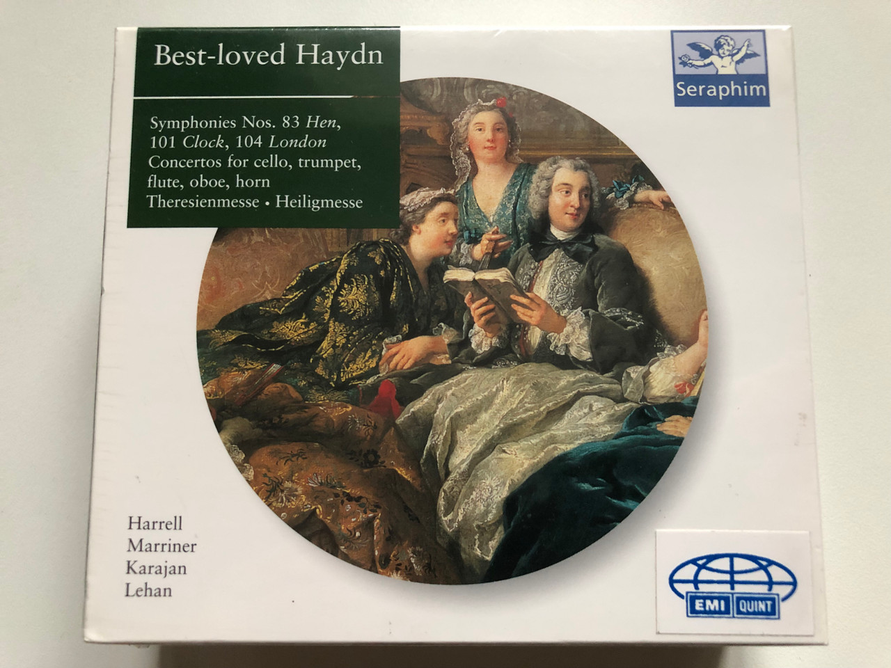 https://cdn11.bigcommerce.com/s-62bdpkt7pb/products/0/images/327341/Best-loved_Haydn_-_Symphonies_Nos._83_Hen_101_Clock_104_London_Concertos_for_cello_trumpet_flute_oboe_horn_Theresienmesse_Heiligmesse_-_Harell_Marriner_Karajan_Lehan_Seraphim_E_1__59243.1710492444.1280.1280.JPG?c=2