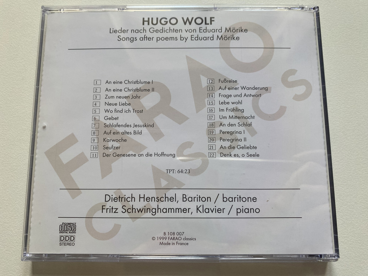 https://cdn11.bigcommerce.com/s-62bdpkt7pb/products/0/images/329513/Hugo_Wolf_Morike_Lieder_Vol._1_-_Dietrich_Henschel_Fritz_Schwinghammer_Farao_classics_Audio_CD_1999_B_108_007_2__72798.1711479838.1280.1280.JPG?c=2
