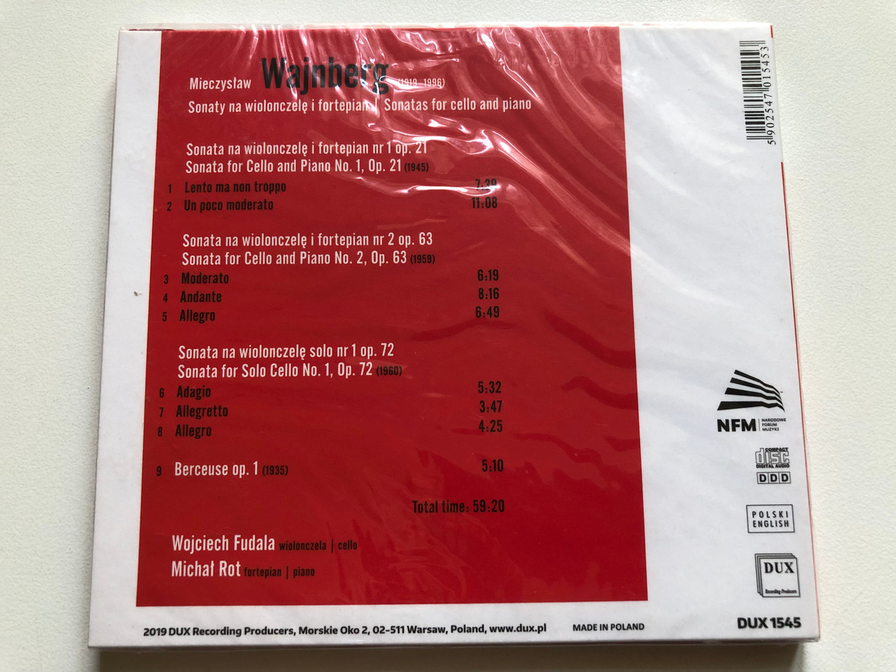 https://cdn11.bigcommerce.com/s-62bdpkt7pb/products/0/images/330635/Mieczyslaw_Wajnberg_Sonatas_for_cello_and_piano_-_Wojciech_Fudala_cello_Michal_Rot_piano_DUX_Recording_Audio_CD_2019_DUX_1545_2__16722.1712241875.1280.1280.JPG?c=2