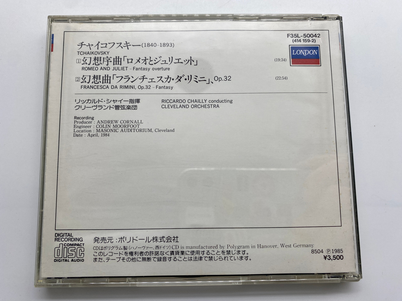 https://cdn11.bigcommerce.com/s-62bdpkt7pb/products/0/images/330955/Tchaikovsky_-_Romeo_Juliet_Francesca_Da_Rimini_-_Cleveland_Orchestra_Riccardo_Chailly_London_Audio_CD_1985_F35L-50042_2__90759.1712904428.1280.1280.JPG?c=2