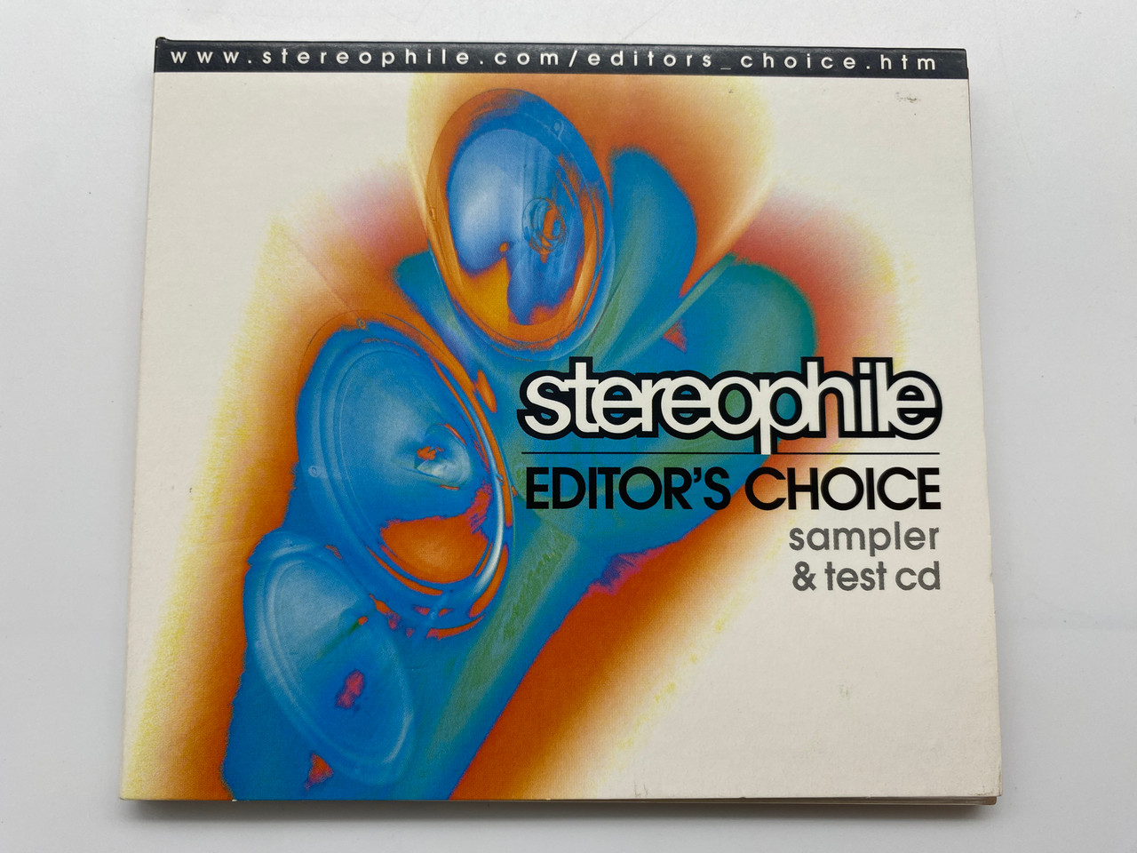 https://cdn11.bigcommerce.com/s-62bdpkt7pb/products/0/images/331295/Stereophile_Editors_Choice_Sampler_Test_CD_Stereophile_Audio_CD_2003_STPH0016-2_1__64307.1713164806.1280.1280.JPG?c=2