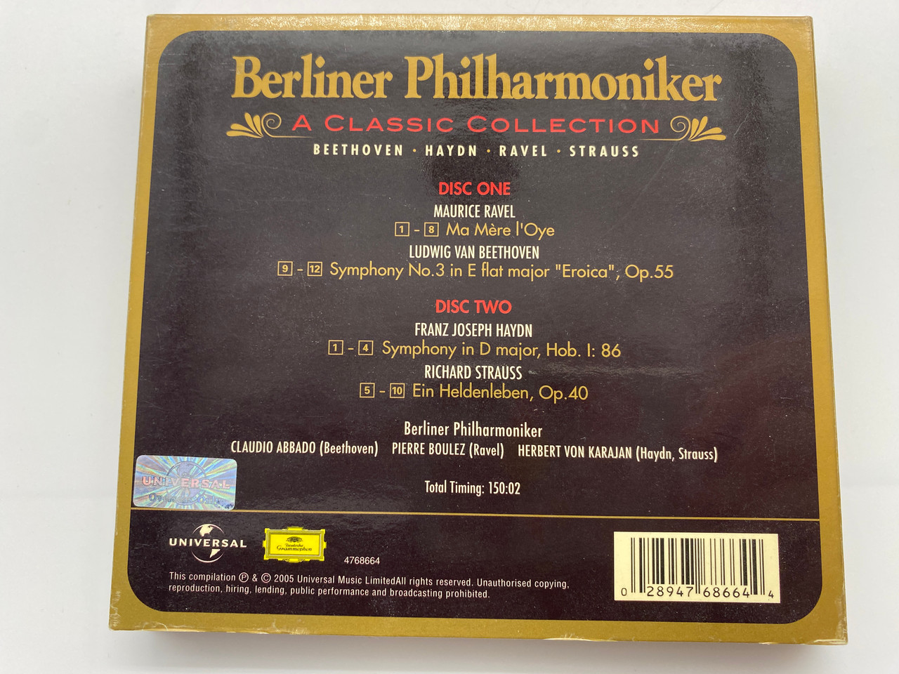 https://cdn11.bigcommerce.com/s-62bdpkt7pb/products/0/images/331372/Berliner_Philharmoniker_-_A_Classic_Collection_Beethoven_Haydn_Ravel_Strauss_Deutsche_Grammophon_2x_Audio_CD_2005_4768664_5__77933.1713248503.1280.1280.JPG?c=2