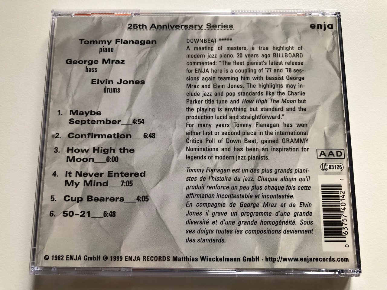 https://cdn11.bigcommerce.com/s-62bdpkt7pb/products/0/images/331487/Tommy_Flanagan_George_Mraz_Elvin_Jones_Confirmation_Enja_Records_Audio_CD_1999_ENJ-4014_2_2__66416.1713334898.1280.1280.JPG?c=2