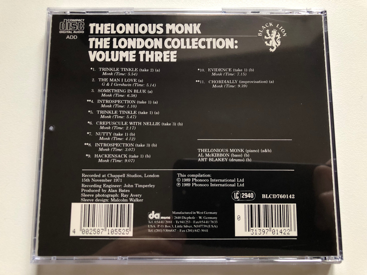 https://cdn11.bigcommerce.com/s-62bdpkt7pb/products/0/images/331499/Thelonious_Monk_The_London_Collection_Volume_Three_Black_Lion_Records_Audio_CD_1989_BLCD760142_2__79079.1713336134.1280.1280.JPG?c=2