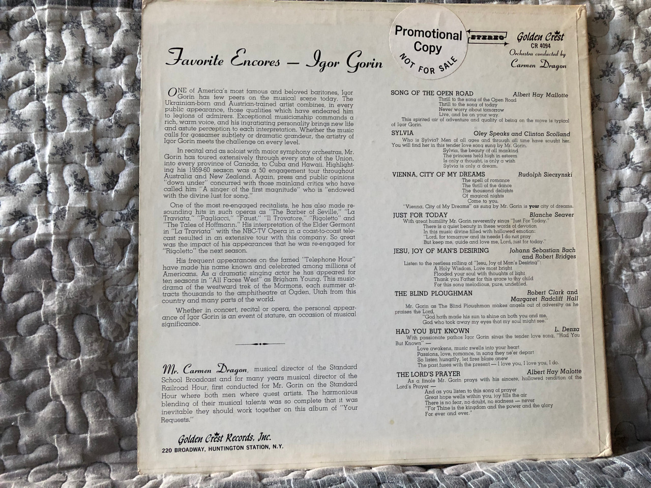 https://cdn11.bigcommerce.com/s-62bdpkt7pb/products/0/images/333528/Igor_Gorin_sings_Great_Encores_-_Carmen_Dragon_conducting_Golden_Crest_Records_Inc._LP_CRS-4094_2__64493.1715592884.1280.1280.JPG?c=2