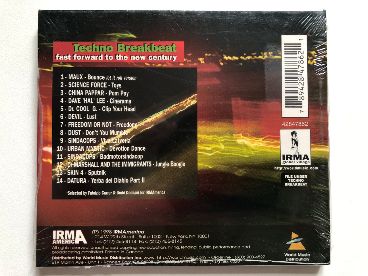 https://cdn11.bigcommerce.com/s-62bdpkt7pb/products/0/images/336530/Techno_Breakbeat_Fast_Forward_To_The_New_Century_IRMAmerica_Audio_CD_1998_42847862_2__15248.1718124139.1280.1280.JPG?c=2