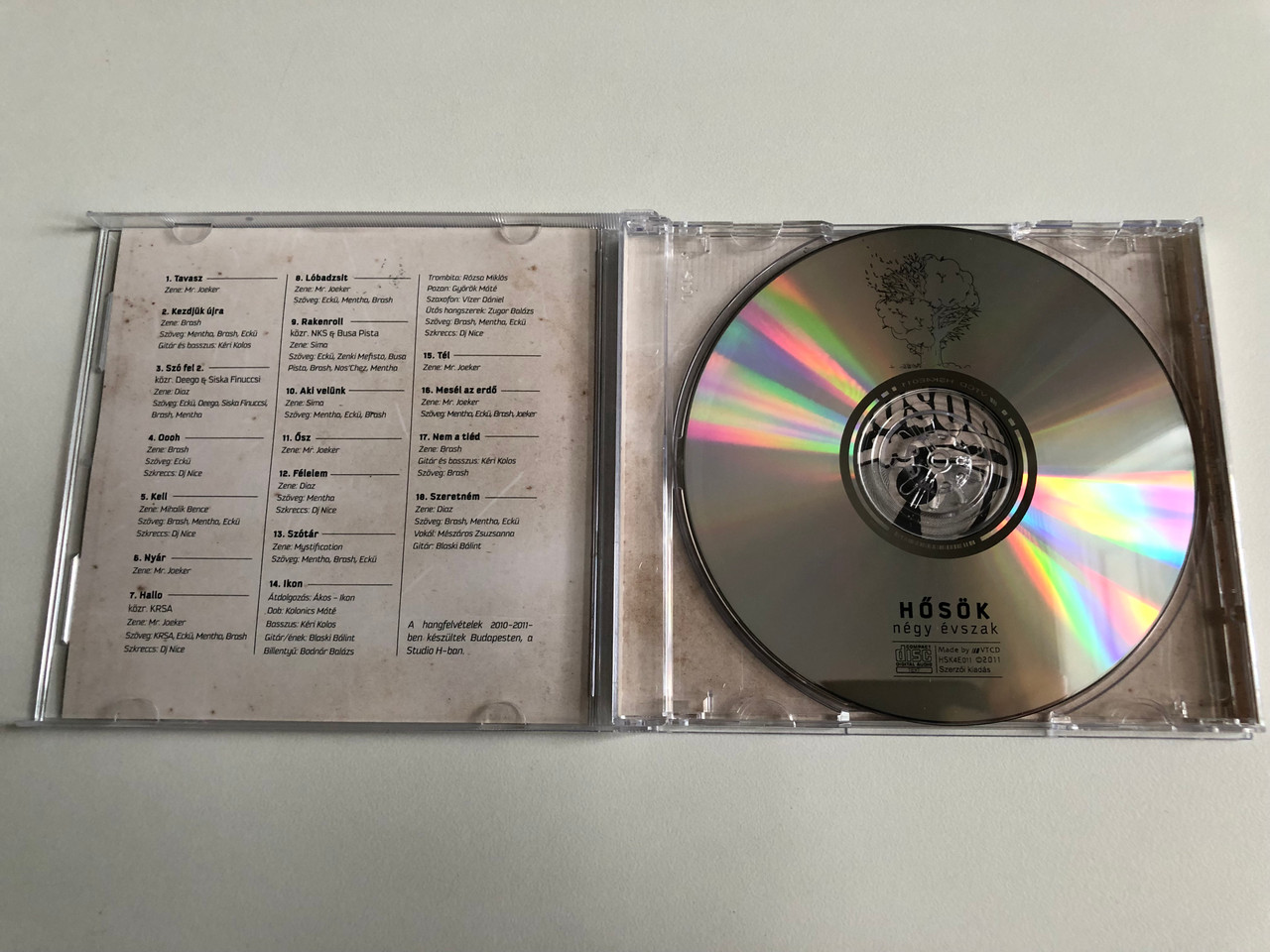 https://cdn11.bigcommerce.com/s-62bdpkt7pb/products/0/images/344612/Hsk_Ngy_vszak_Gold_Record_Audio_CD_2011_2__12480.1723652371.1280.1280.JPG?c=2