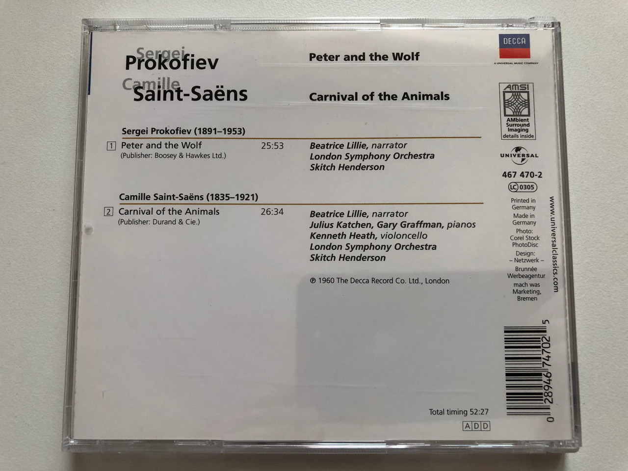 https://cdn11.bigcommerce.com/s-62bdpkt7pb/products/0/images/345336/Sergei_Prokofiev_Peter_And_The_Wolf_Camille_Saint-Sans_Carnival_Of_The_Animals_-_Beatrice_Lillie_London_Symphony_Orchestra_Skitch_Henderson_Eloquence_Decca_Audio_CD_467_470-2_2__79881.1724063987.1280.1280.JPG?c=2
