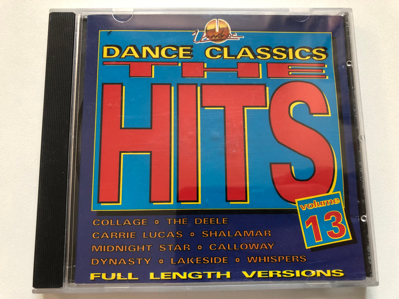 https://cdn11.bigcommerce.com/s-62bdpkt7pb/products/0/images/347062/Dance_Classics_-_The_Hits_Volume_13_-_Collage_The_Deele_Carrie_Lucas_Shalamar_Midnight_Star_Calloway_Dynasty_Lakeside_Whispers_Full_Length_Versions_Unidisc_Audio_CD_1994_SPLK-7143_1__46836.1724829115.1280.1280.JPG?c=2