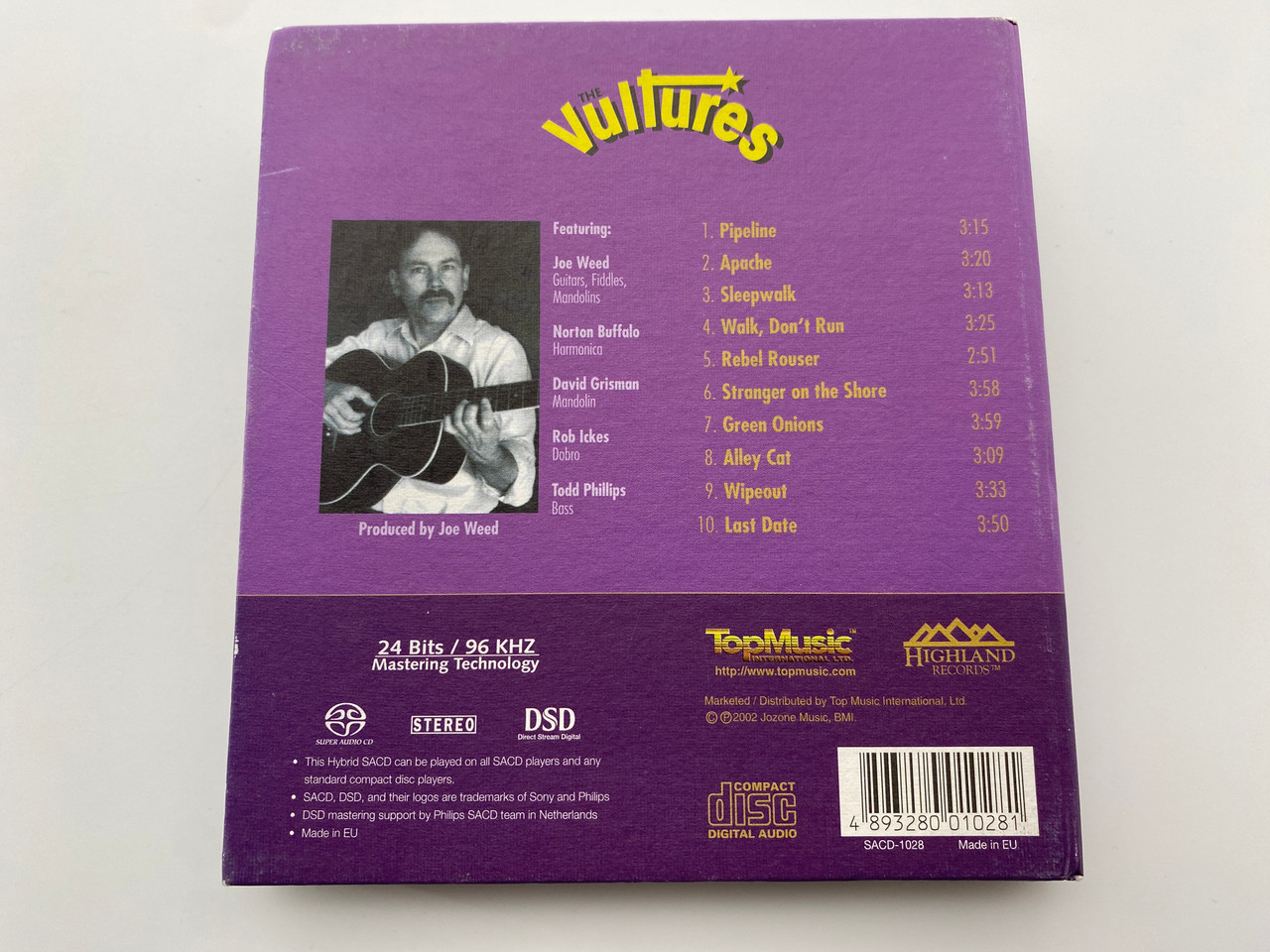 https://cdn11.bigcommerce.com/s-62bdpkt7pb/products/0/images/349135/Joe_Weed_-_The_Vultures_Jozone_Music_Audio_CD_2001_Stereo_SACD-1028_8__27510.1727264458.1280.1280.jpg?c=2