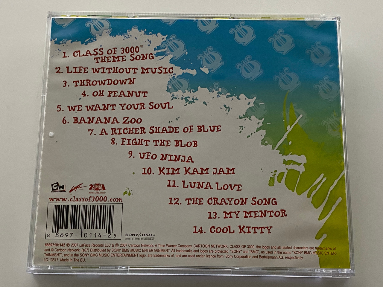 https://cdn11.bigcommerce.com/s-62bdpkt7pb/products/0/images/352106/Class_Of_3000_Music_Volume_One_Sony_BMG_Music_Entertainment_Audio_CD_2007_88697101142_2__33374.1728046250.1280.1280.jpg?c=2