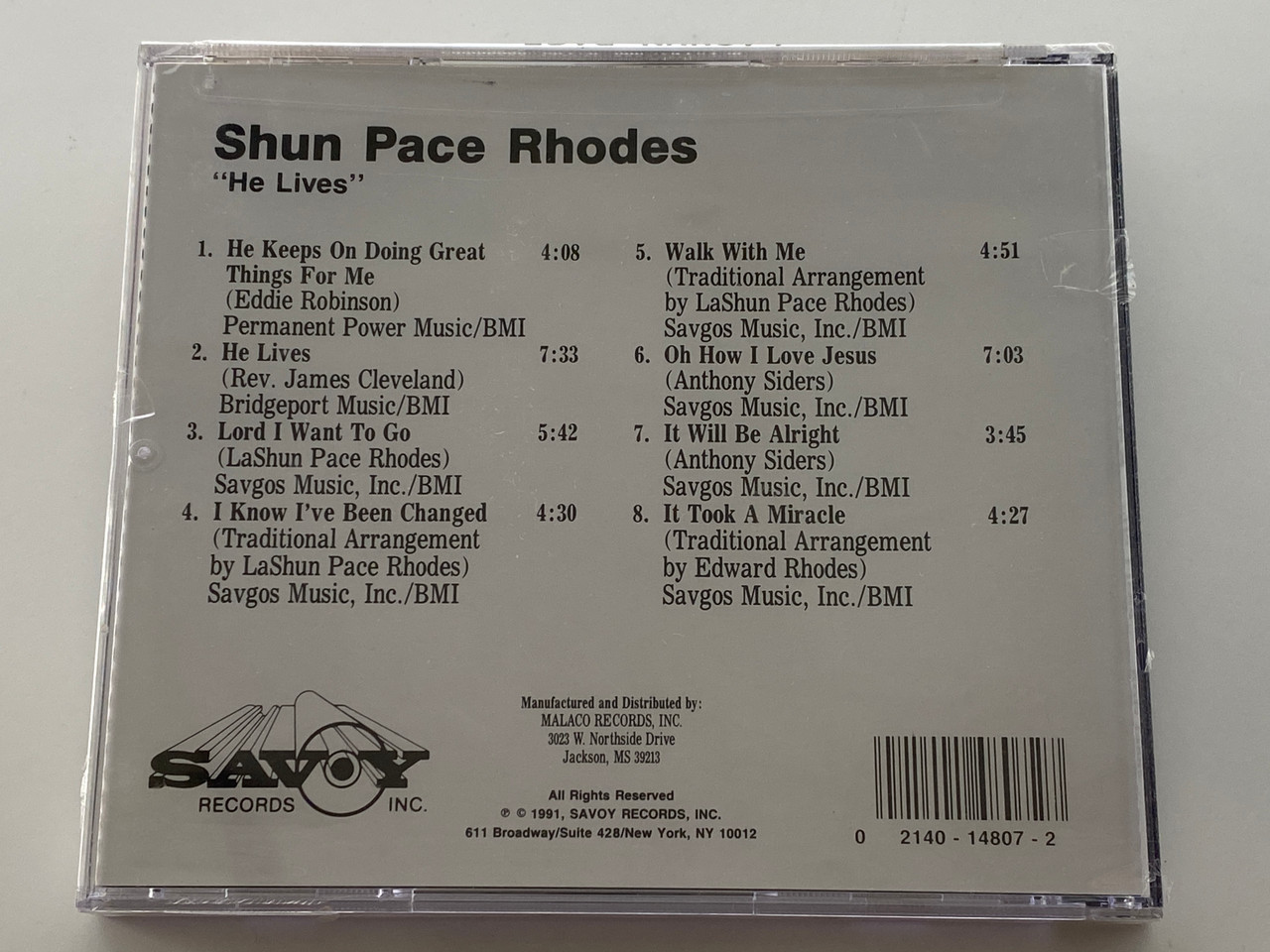 https://cdn11.bigcommerce.com/s-62bdpkt7pb/products/0/images/354343/Shun_Pace-Rhodes_He_Lives_Savoy_Records_Audio_CD_1991_SCD_14807_2__01584.1729000497.1280.1280.jpg?c=2