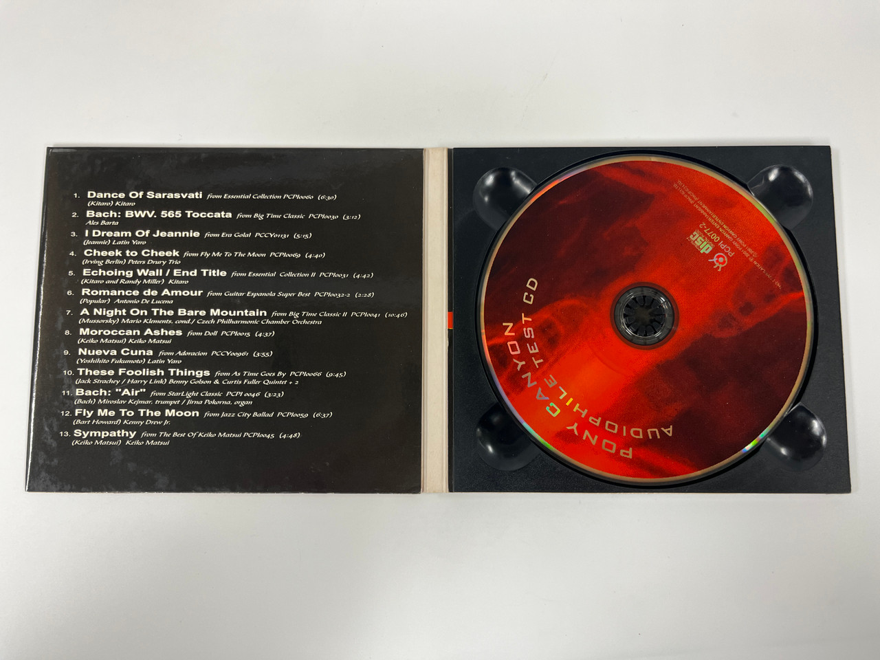 https://cdn11.bigcommerce.com/s-62bdpkt7pb/products/0/images/357927/Pony_Canyon_-_Audiophile_Test_CD_Pony_Canyon_Hybrid_Disc_2001_PCPI0077-2_3__96585.1730492862.1280.1280.JPG?c=2