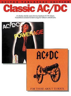 Classic AC/DC Guitar TAB Sheet Music (Powerage/Rock)