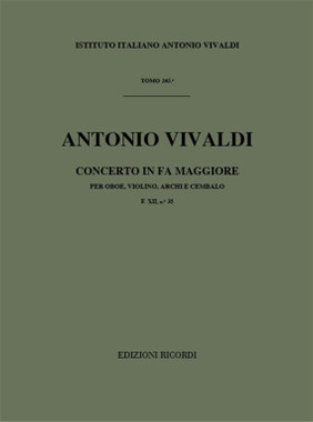 Vivaldi: Concerto for Various Instruments, Strings, and Continuo in F ...