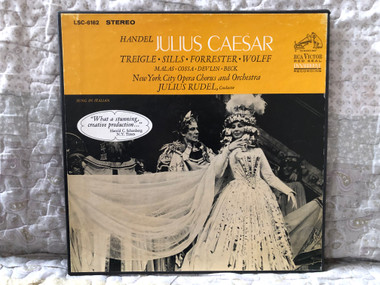 Händel: Julius Caesar - Treigle, Sills, Forrester, Wolff, Malas, Cossa ...