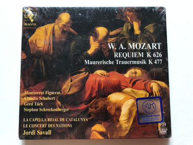 W. A. Mozart - Requiem K 626; Maurerische Trauermusik K 477 ...