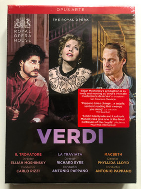Verdi: Il Trovatore La Traviata Macbeth / ROYAL OPERA HOUSE / OPUS
